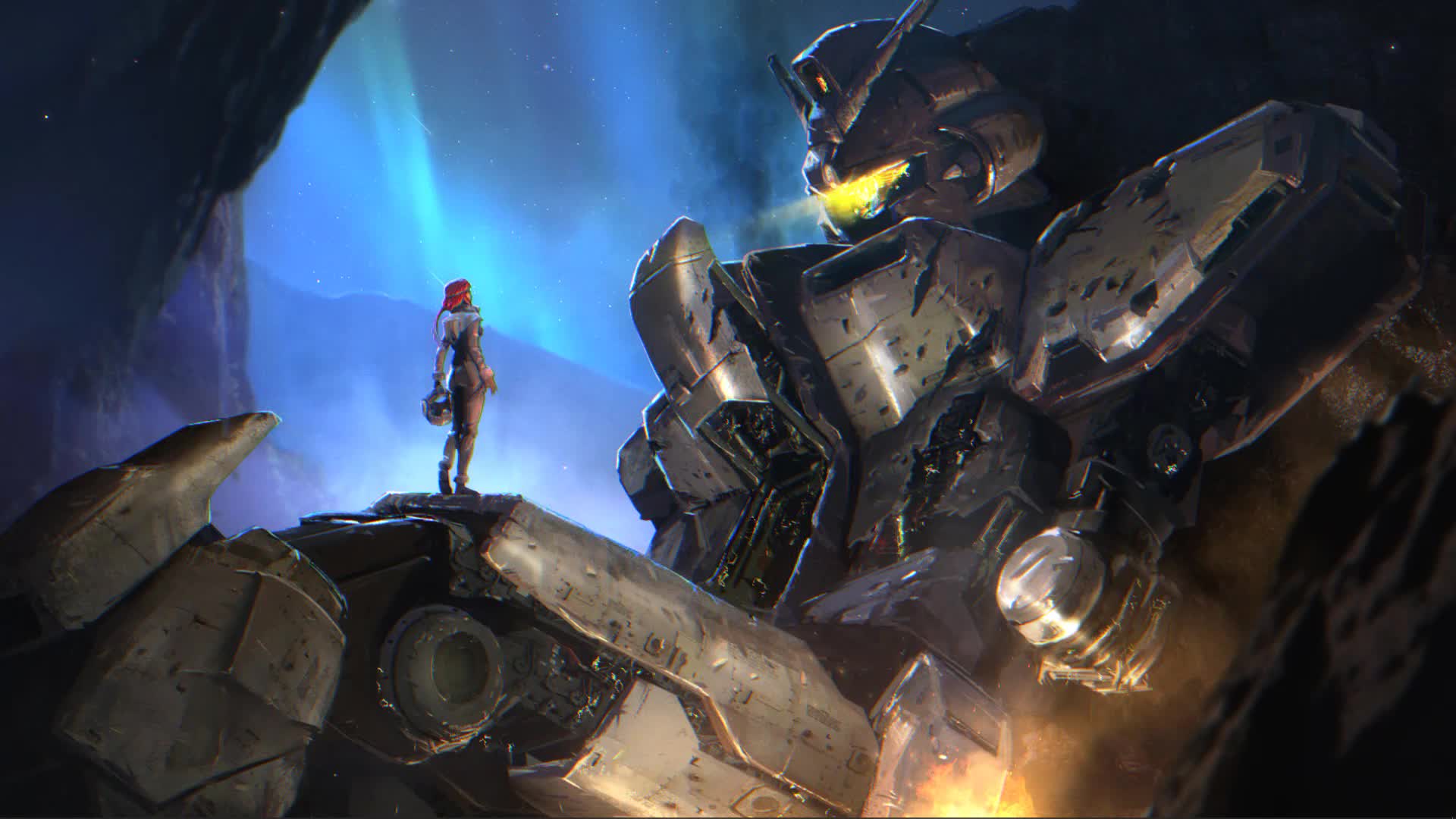 Battle Damage Gundam Live Wallpaper HD - Free Download