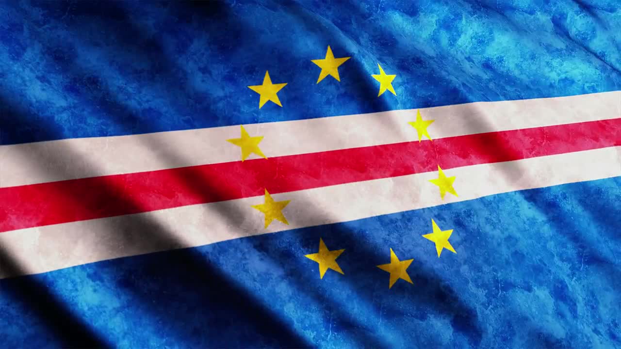 Video Stock Cape Verde Flag In D Animation Live Wallpaper For PC - Free Download