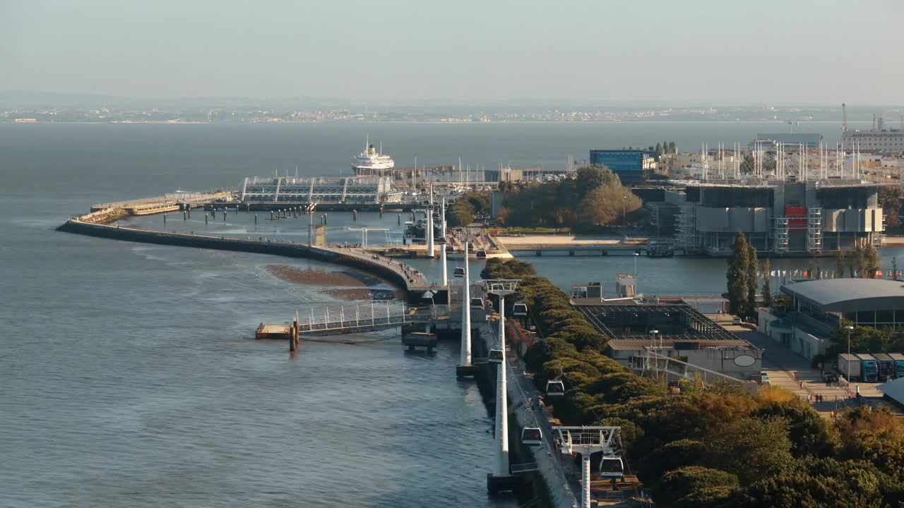 Video Stock Cable Car Traffic Along The Coast Live Wallpaper For PC - Free Download