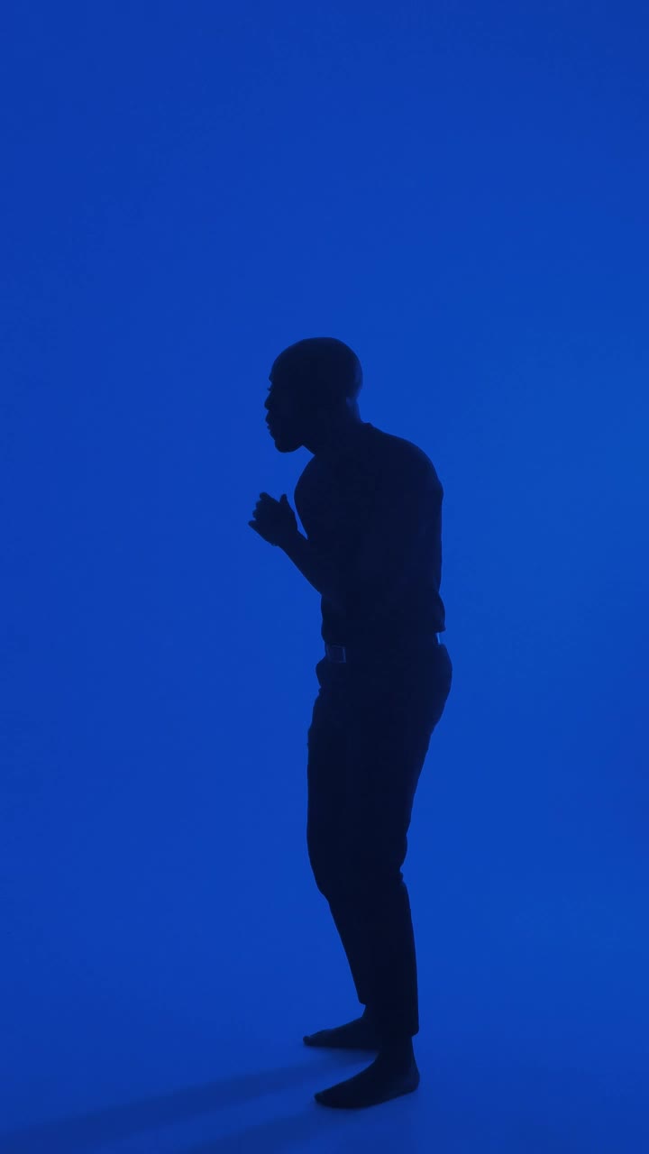 Stock Video Dancing In Front Of A Colorful Screen Live Wallpaper For PC - Free Download
