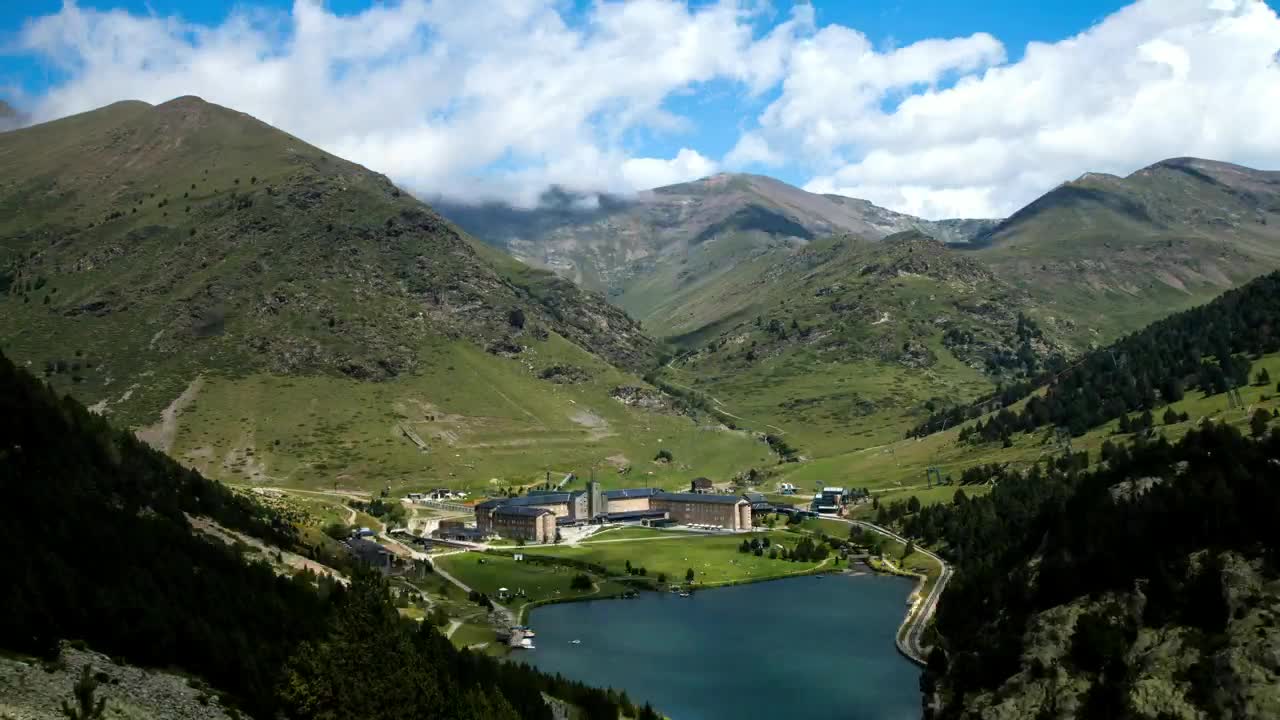 Free Stock Video Valley With Farms A River And Mountains Live Wallpaper - Free Download