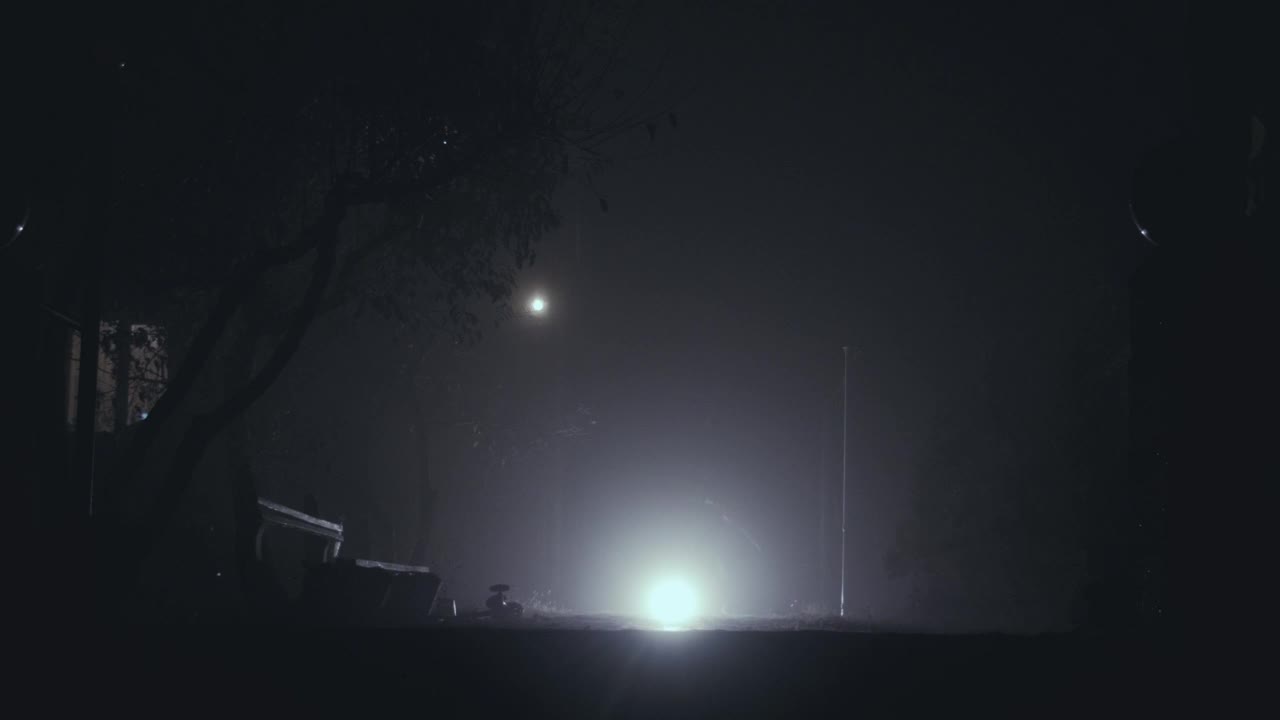 Free Stock Video Silhouette Of A Person With A Rifle In The Night Live Wallpaper - Free Download