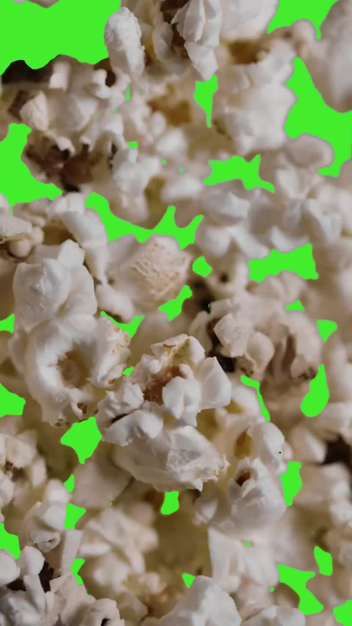 Video Stock Popcorn Moving On A Green Background Live Wallpaper Free - Free Download