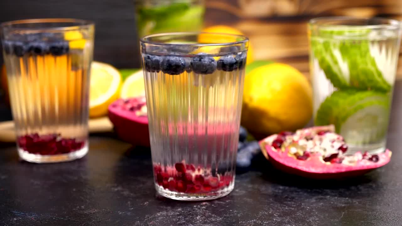 Video Stock Pomegranate And Lime Drinks Live Wallpaper Free - Free Download