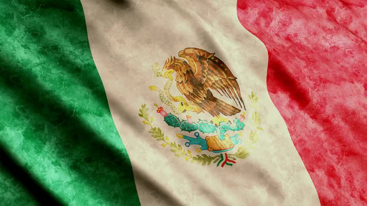 Stock Video Mexican Fla Animated Wallpaper - Free Download