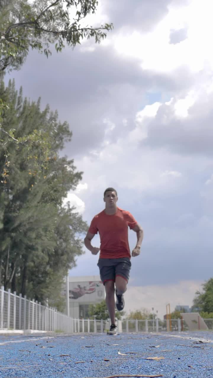 Stock Video Man Runs Past Ground Level Sho Animated Wallpaper - Free Download