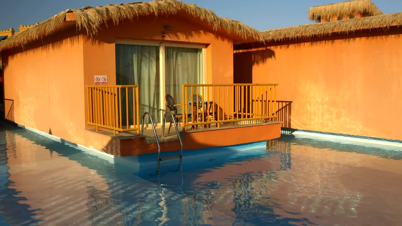 Stock Footage Vacation Homes Built Around A Pool Live Wallpaper - Free Download