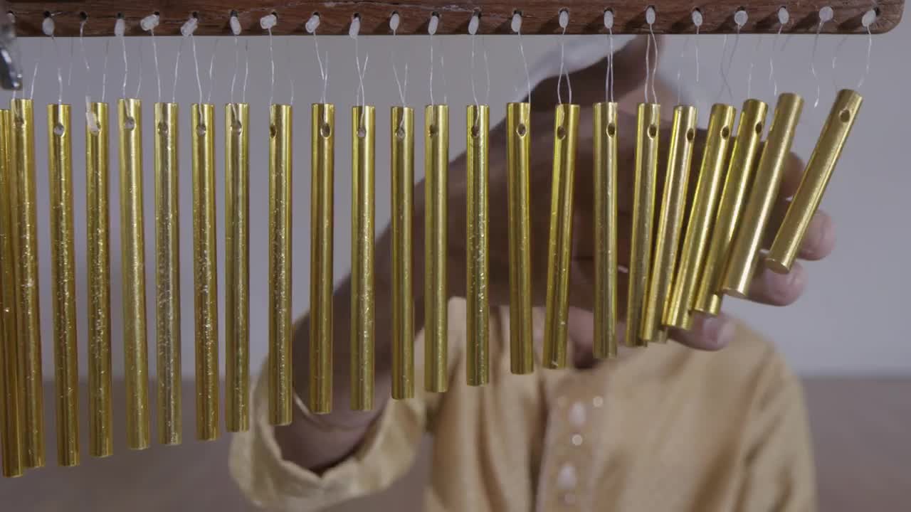 Stock Video Indian Percussion Musician Performing Animated Wallpaper - Free Download