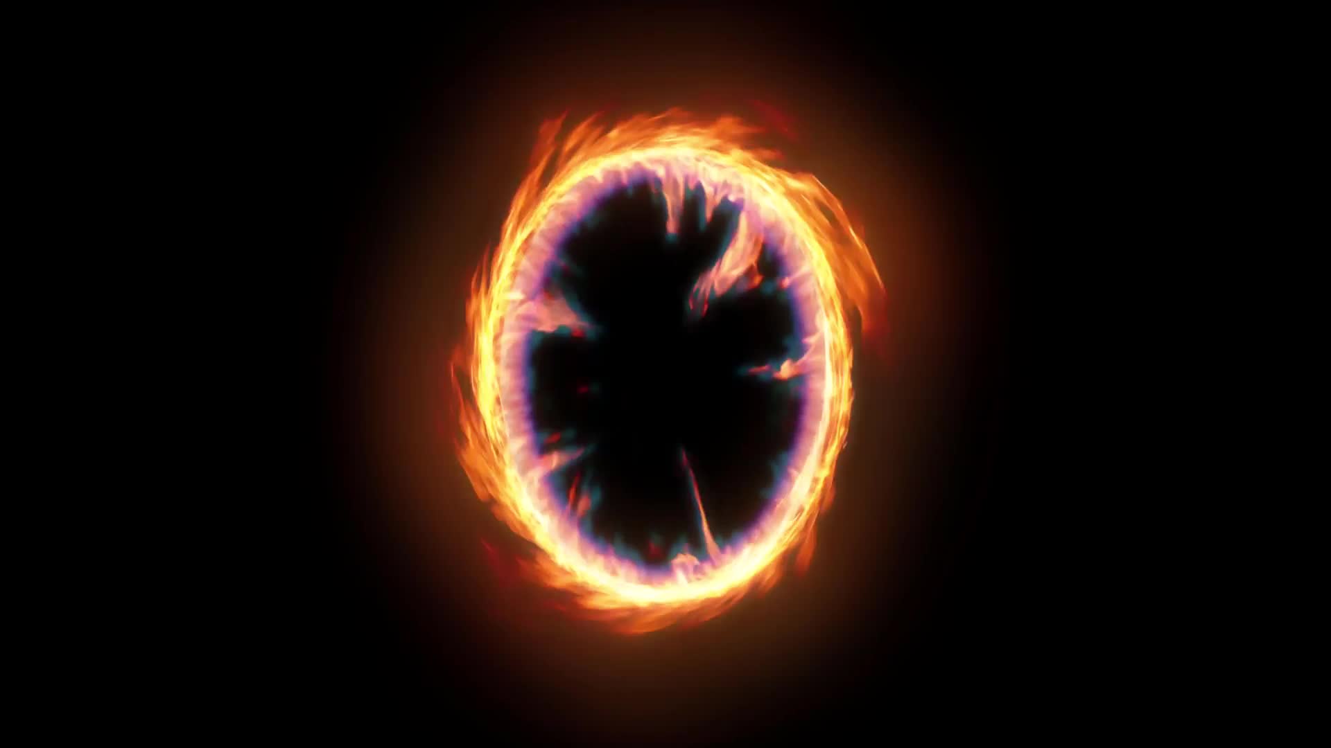 Orange Portal Hd Live Wallpaper Free 1 - Free Download