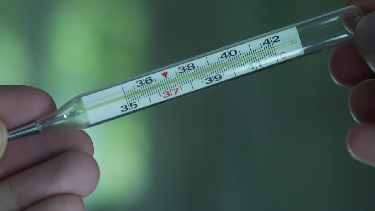 Stock Video Hands Holding Thermometer Animated Wallpaper - Free Download