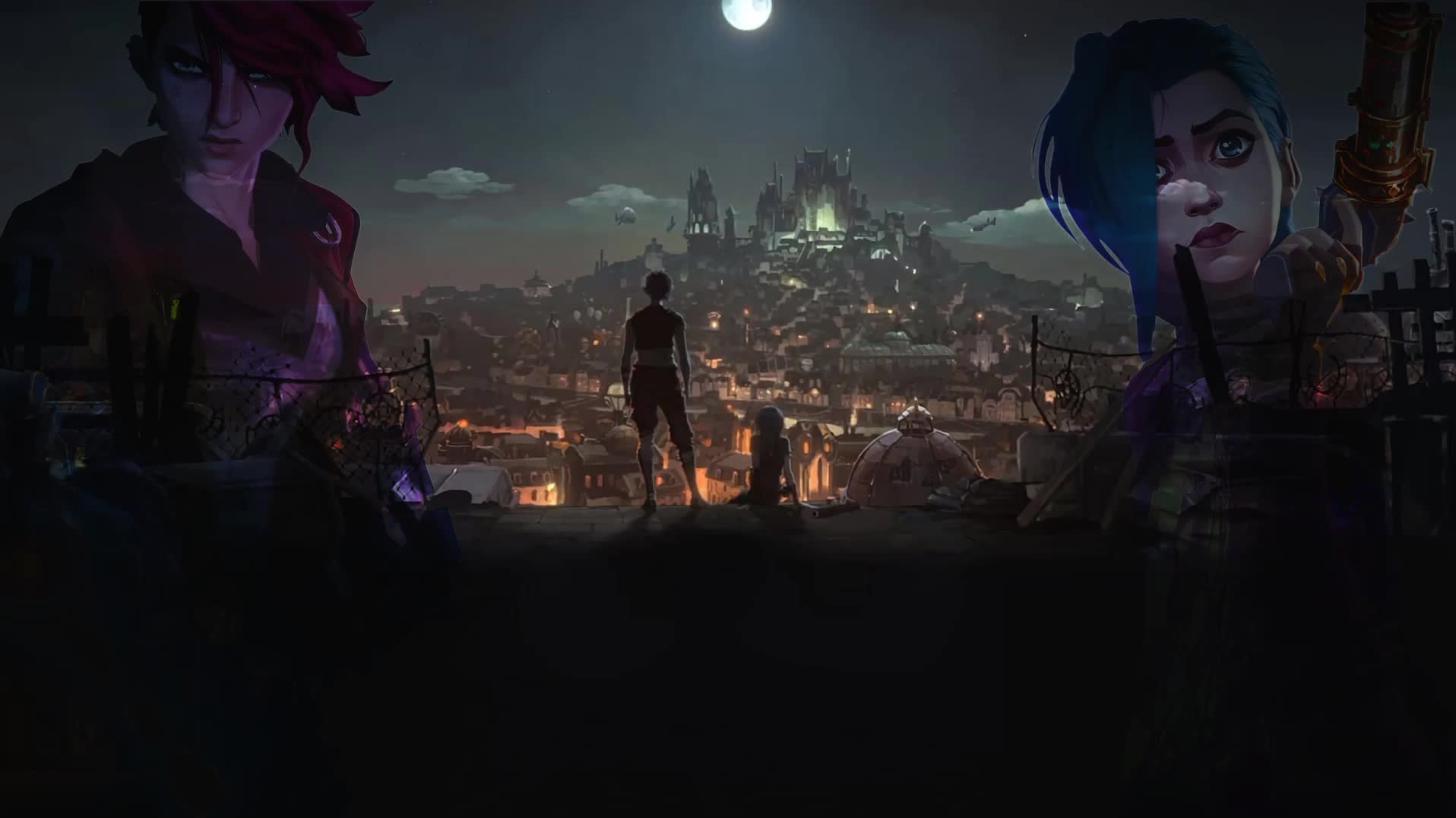 Arcane Sisters Jinx And Vi Live Wallpaper - Free Download