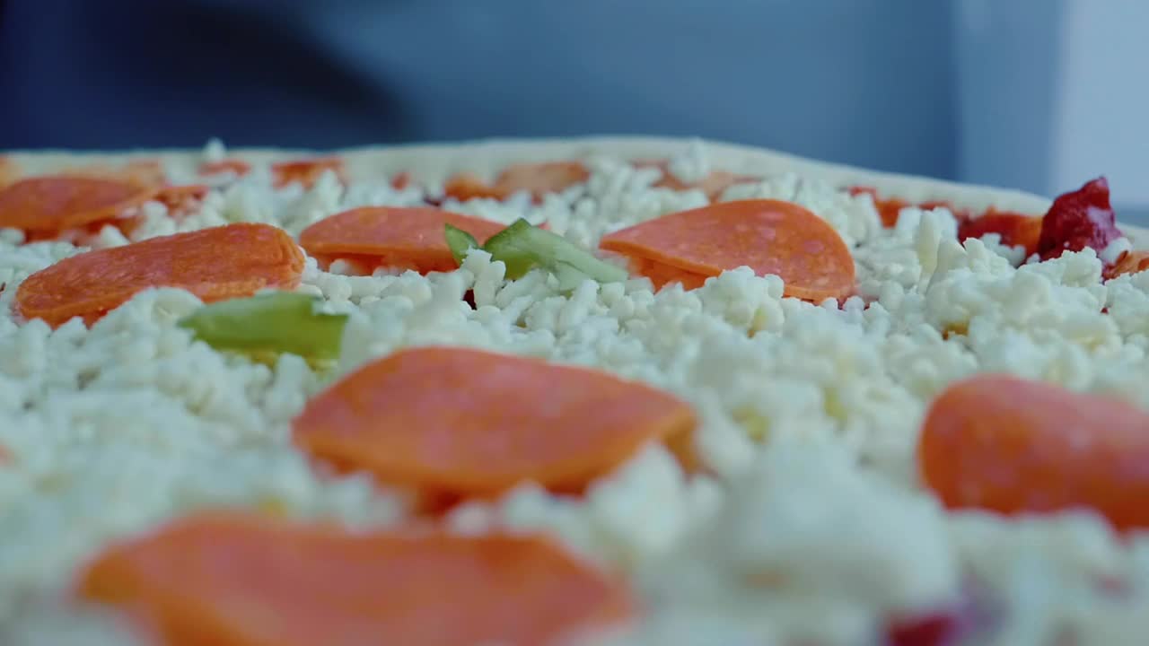 Stock Video Cooking A Pepperoni Pizza Live Wallpaper For PC - Free Download