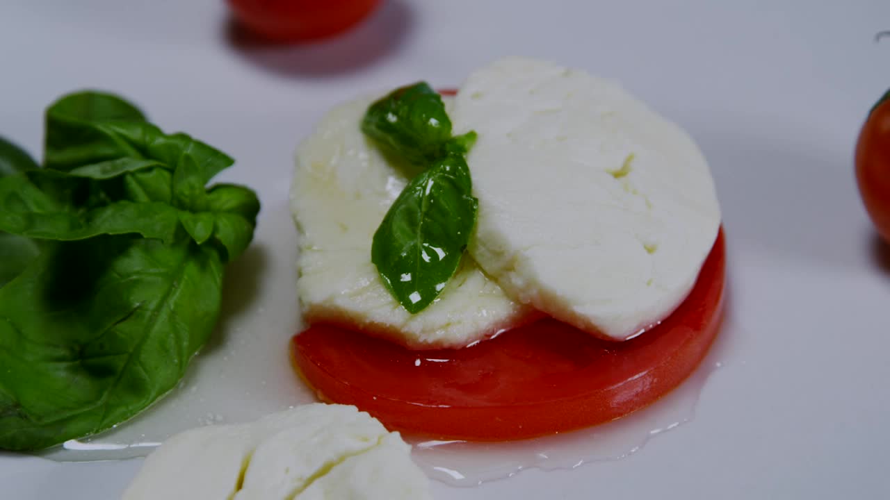 Free Video Stock tomato and cheese salad Live Wallpaper - Free Download
