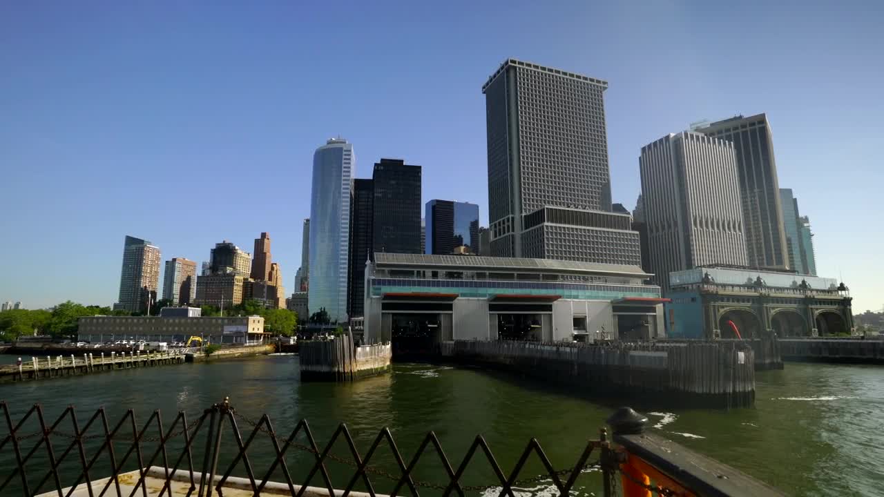 Stock Video Ferry Docking At A Terminal Live Wallpaper For PC - Free Download