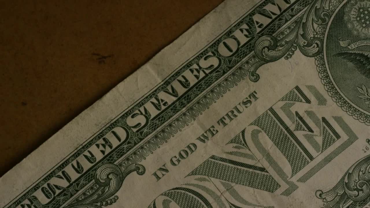 Stock Video One Dollar Bills Falling In To The Table Live Wallpaper - Free Download