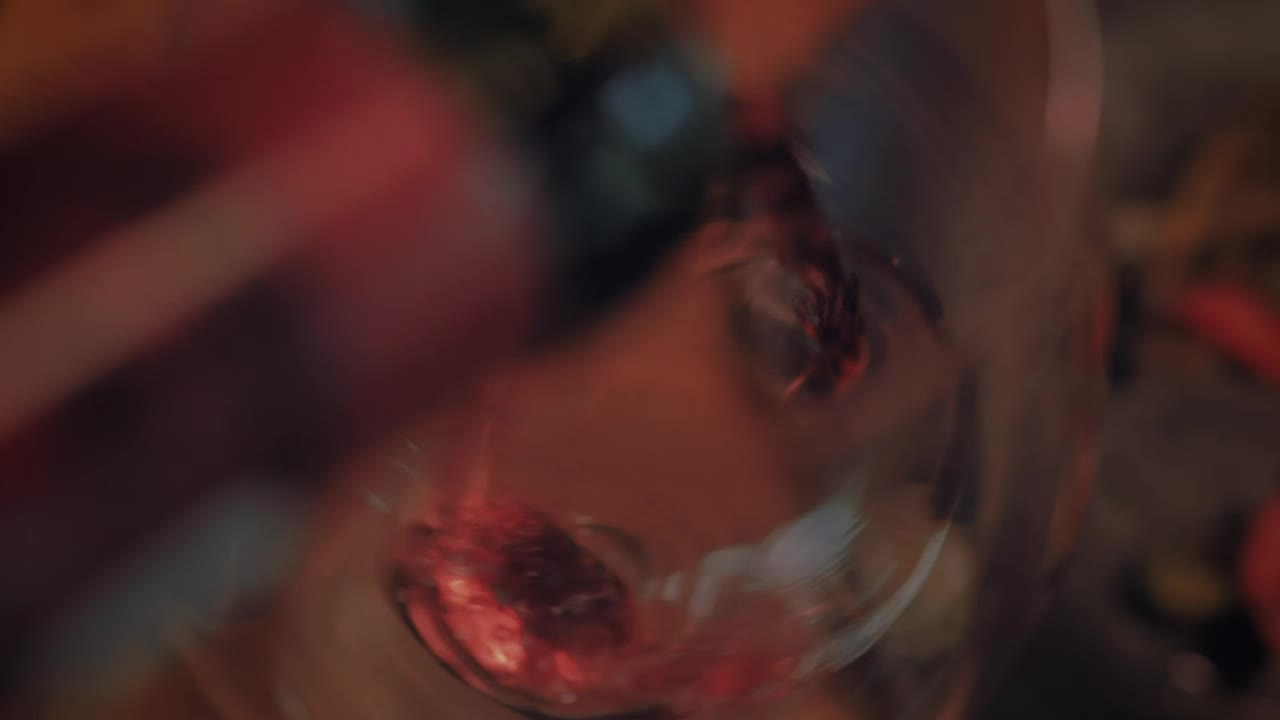 Video Stock Pouring Wine Into A Glass In Close Up View Live Wallpaper Free - Free Download