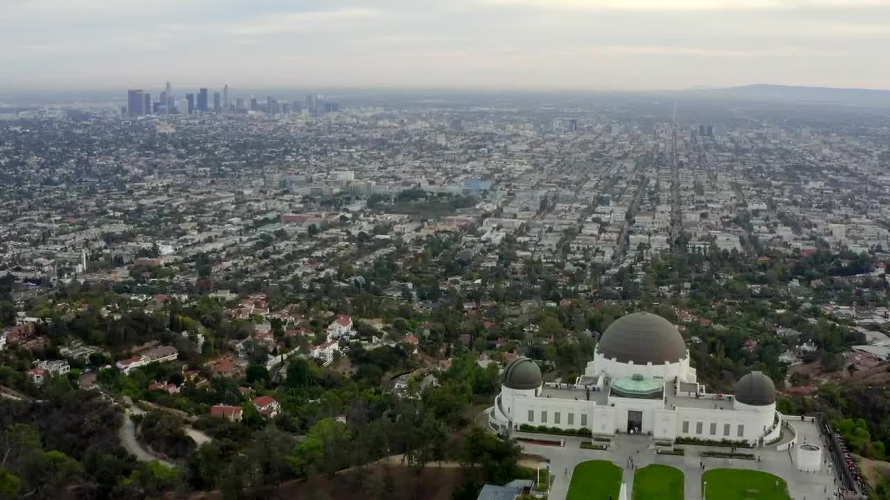 Video Stock City View From The Observatory In Los Angeles Live Wallpaper For PC - Free Download