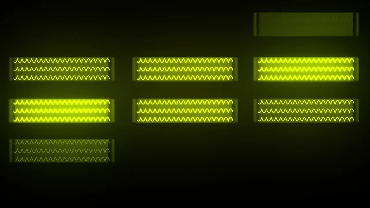 Stock Video Panels With D Filaments Glowing In The Dark Live Wallpaper - Free Download
