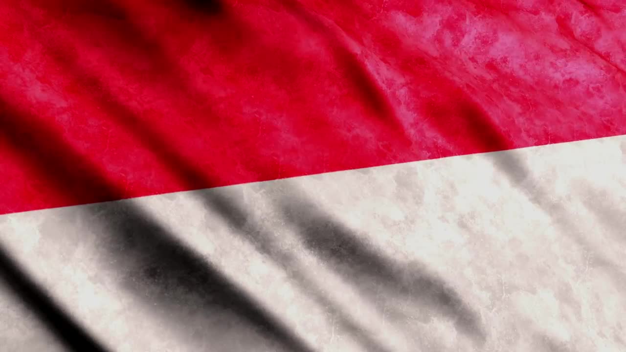 Stock Video Indonesia Flag Asian Country Animated Wallpaper - Free Download