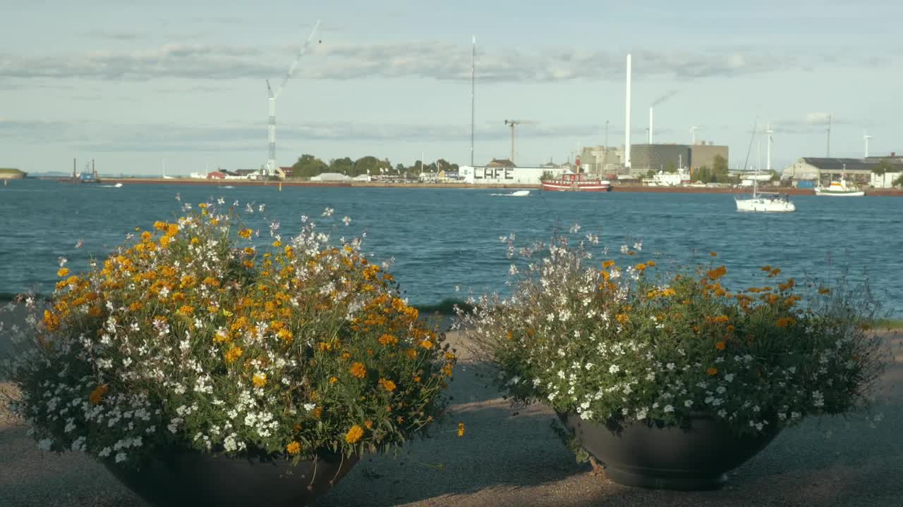 Stock Video Industrial Harbor And Waterfront Animated Wallpaper - Free Download