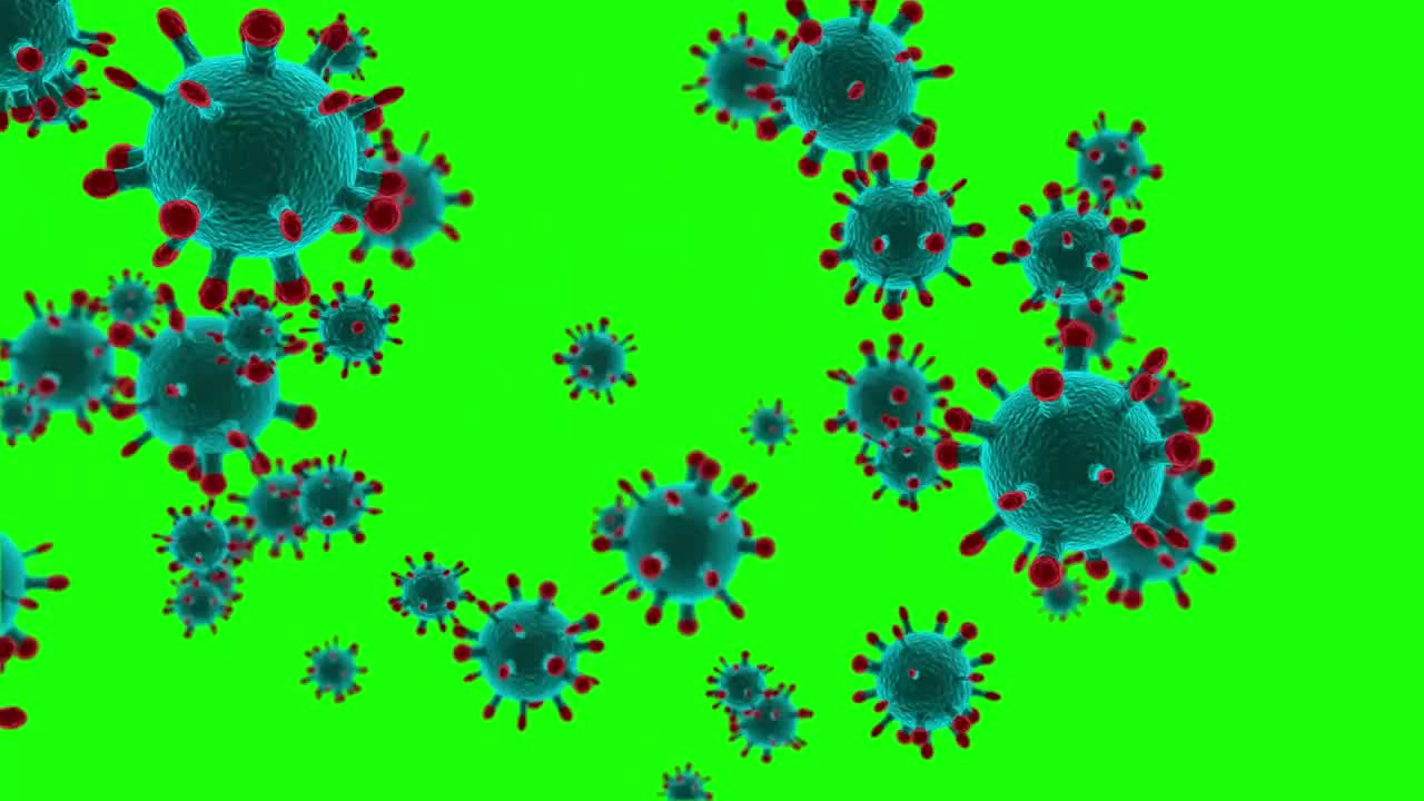 Stock Video Coronavirus Transition With Chroma Background Live Wallpaper For PC - Free Download