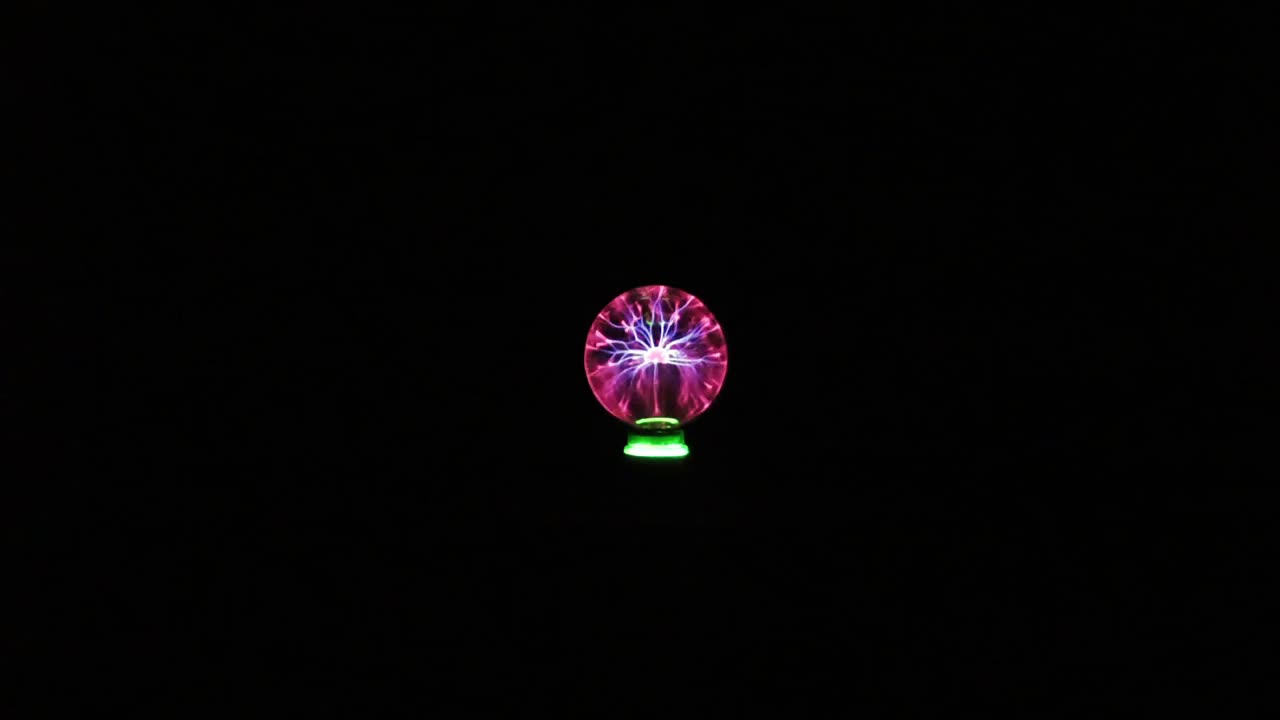 Stock Video Electricity In The Form Of Lightning In A Crystal Ball Live Wallpaper For PC - Free Download