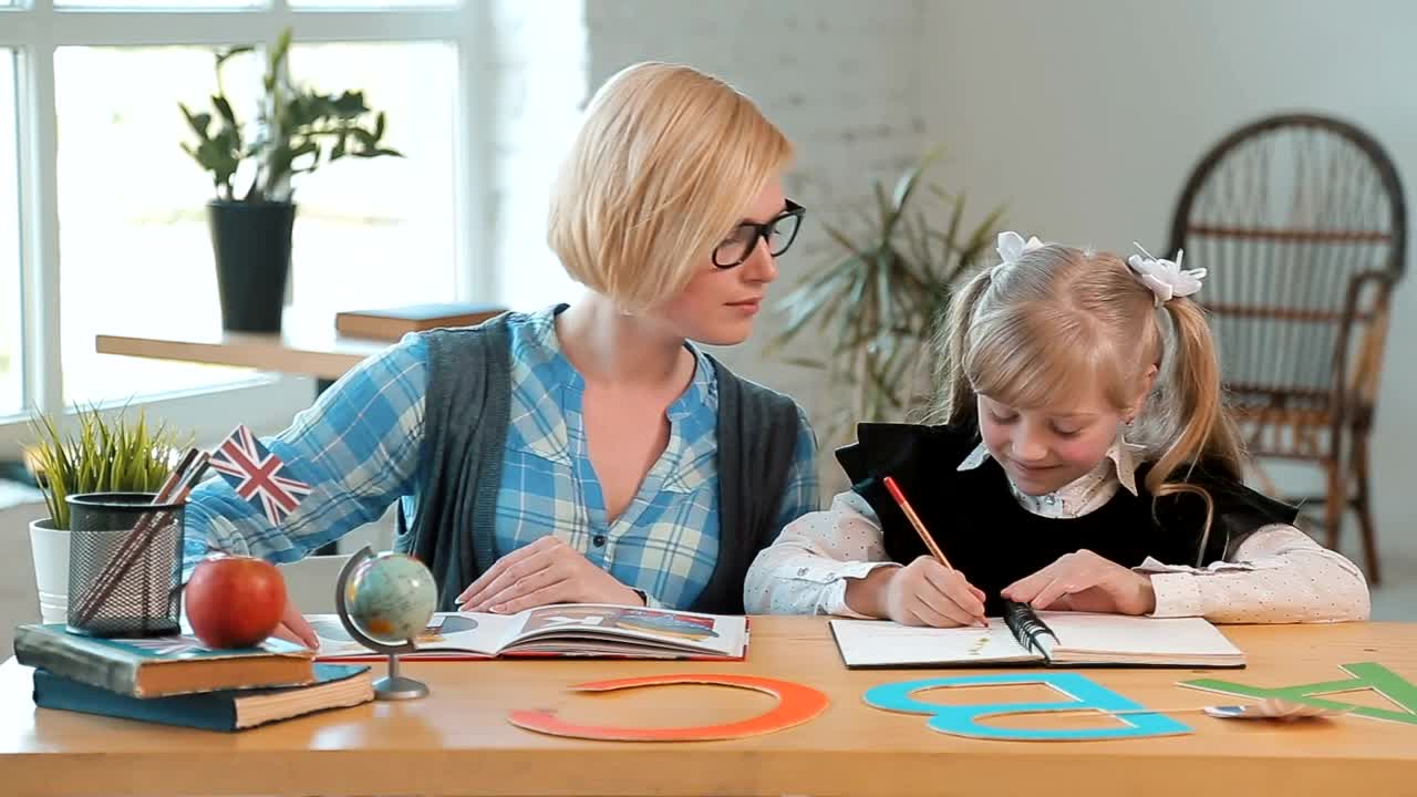 Free Video Stock teacher praises young student for a job well done Live Wallpaper - Free Download