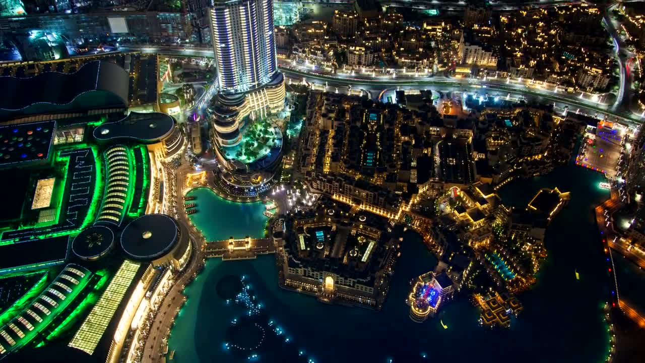 Stock Video Downtown Dubai Cityscape From Above Live Wallpaper For PC - Free Download