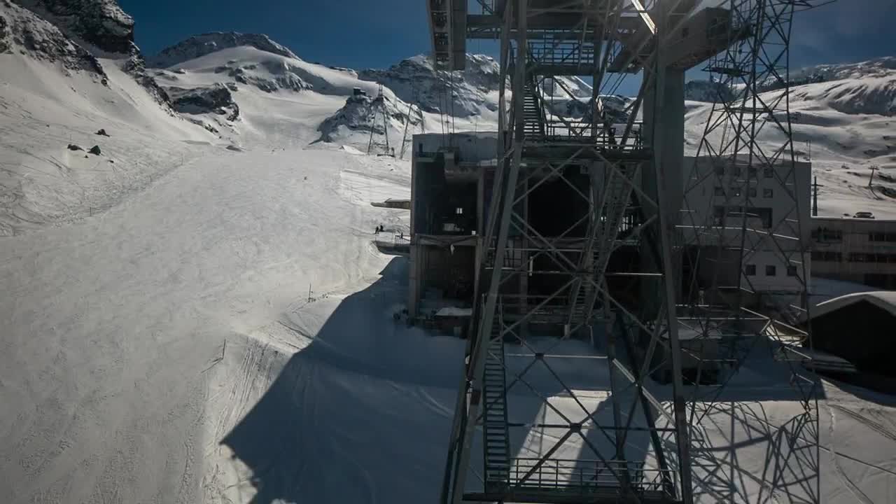Video Stock Cable Car View In The Italian Alps Live Wallpaper For PC - Free Download