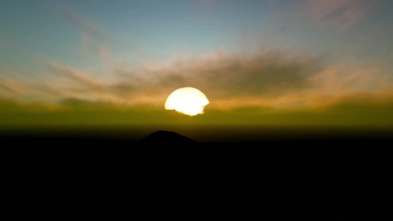 Free Video Stock Stunning D Sunrise In The Skyline Live Wallpaper - Free Download