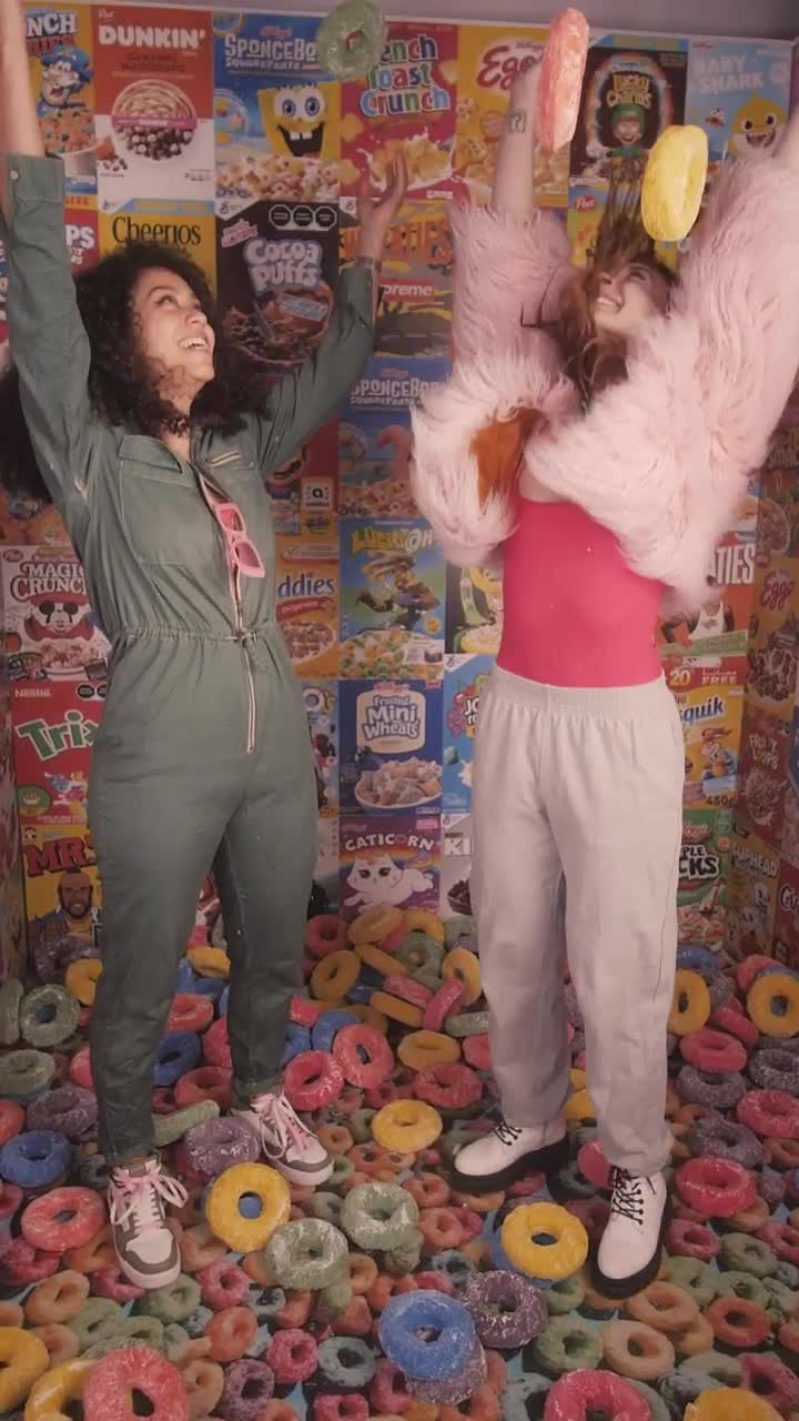 Free Stock Video Two Girls Having Fun With Toy Hoops Cereal Live Wallpaper - Free Download