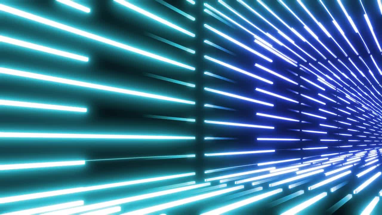 Free Video Stock Square Tunnel With Walls Covered In Beams Of Light Live Wallpaper - Free Download