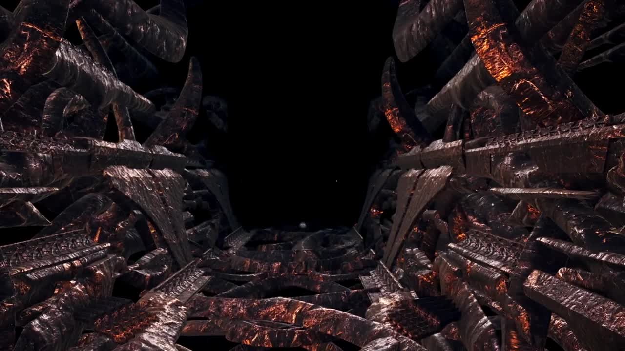 Free Video Stock touring the interior of an alien ship Live Wallpaper - Free Download