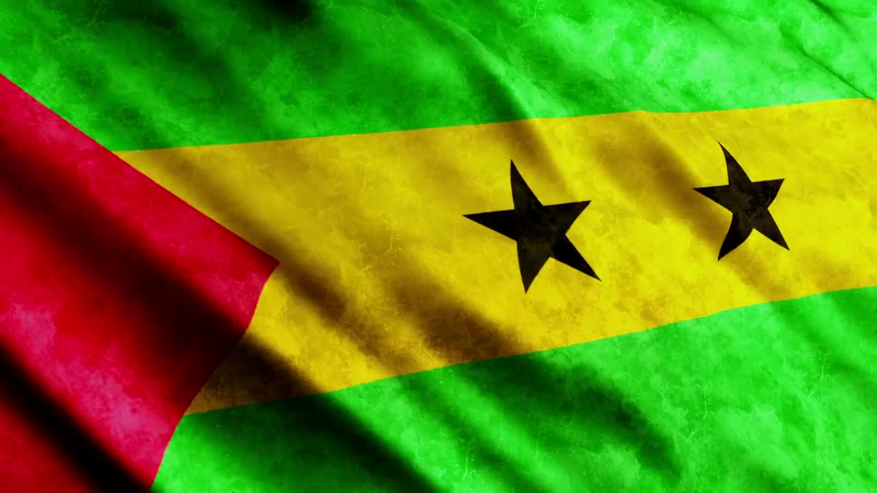 Free Stock Video Sao Tome And Principe Waving D Flag Live Wallpaper - Free Download