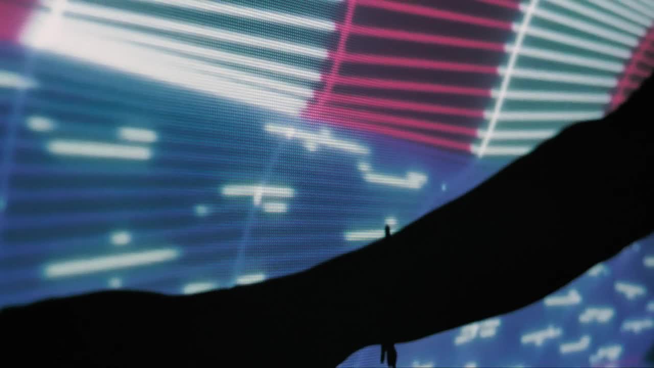 Free Stock Video Shadow Of A Person Dancing With A Flag In The Live Wallpaper - Free Download