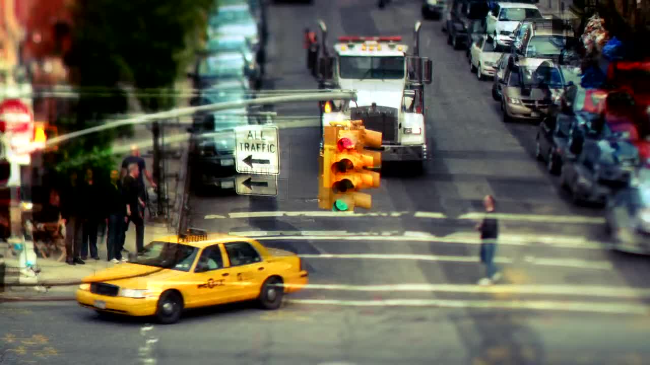 Stock Video Exposure Video Of A Street With Traffic And People Live Wallpaper For PC - Free Download