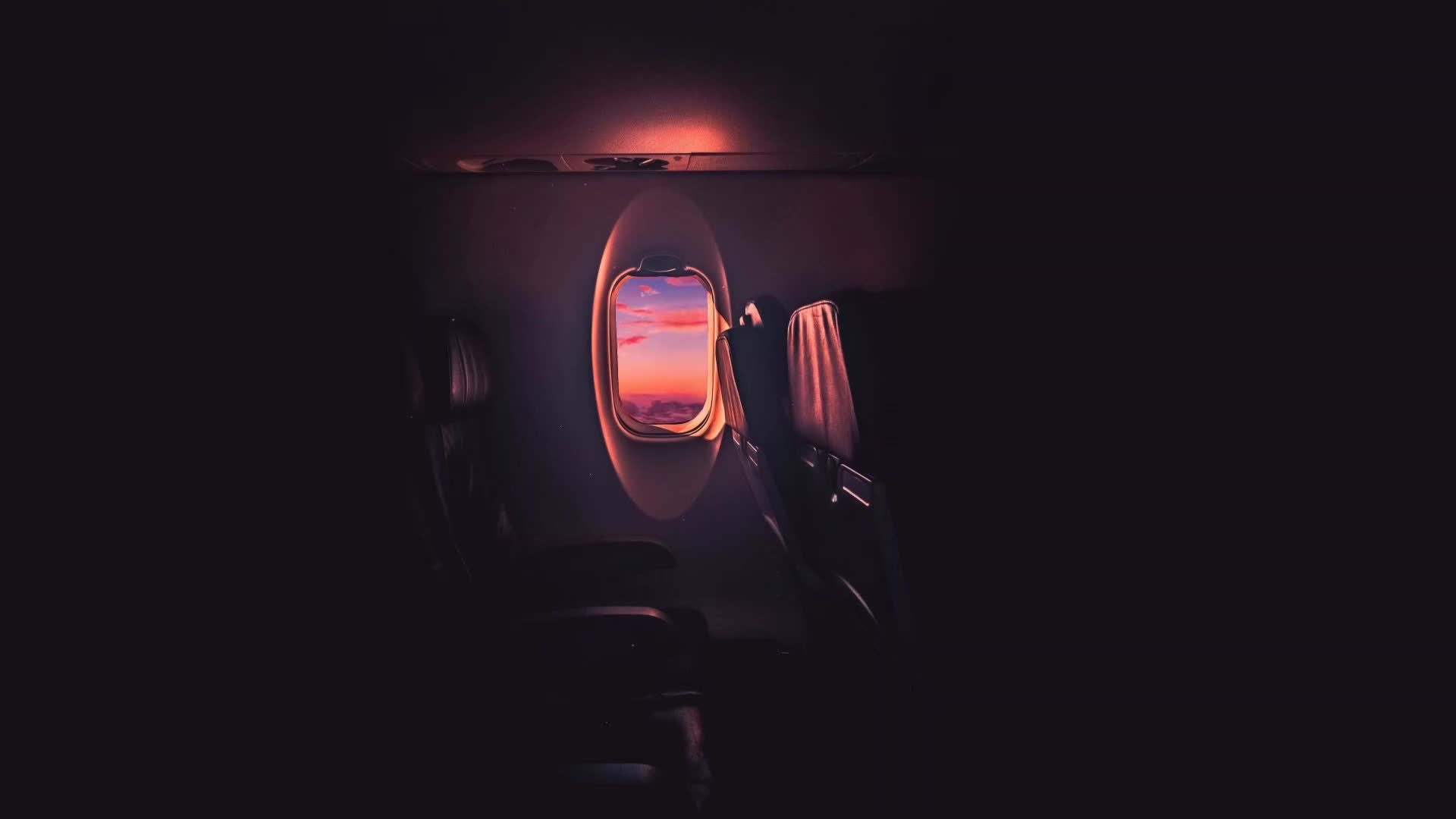 Jet Plane Window and Sky Live Wallpaper - Free Download