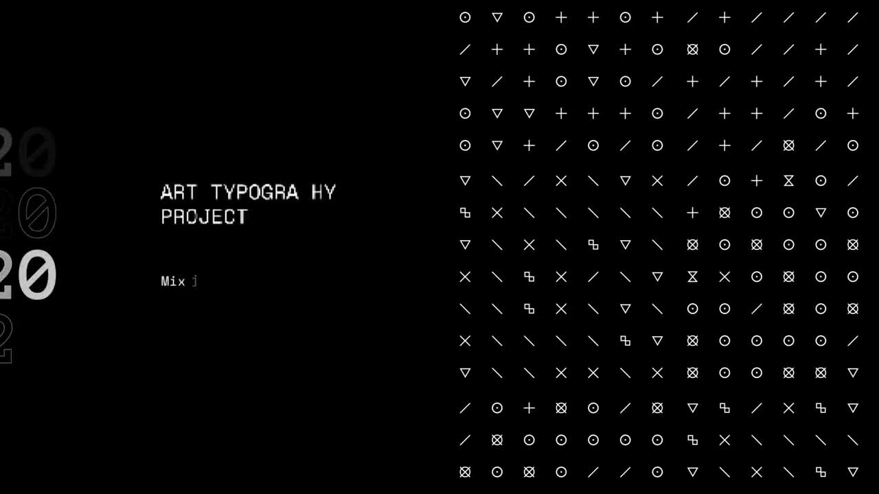 Stock Video Cube Glyph Title Live Wallpaper For PC - Free Download