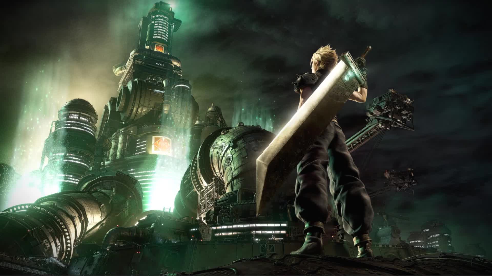 Ffvii Remake Cloud Strife Key Art Live Wallpaper - Free Download