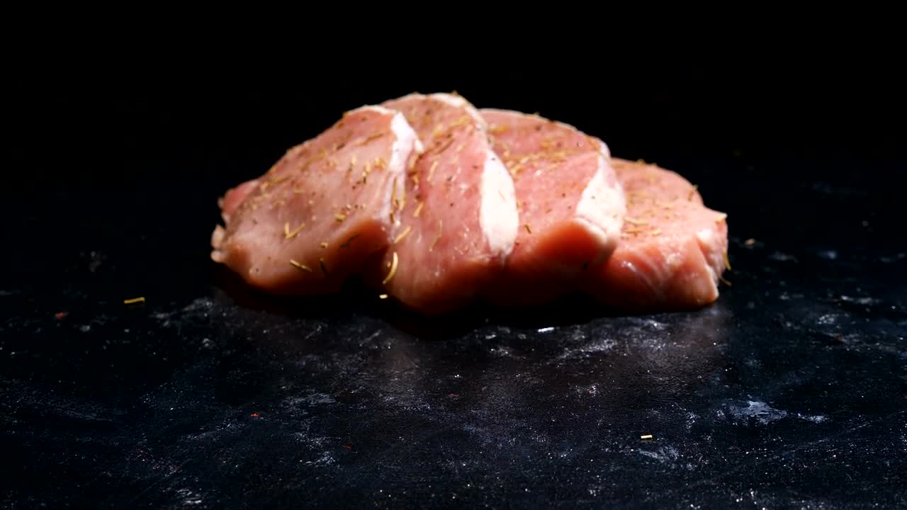 Free Stock Video Seasoned Pork Chops Live Wallpaper - Free Download