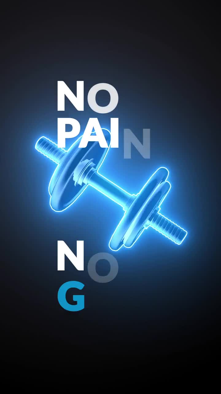 Stock Video Neon Fitness Story Live Wallpaper - Free Download
