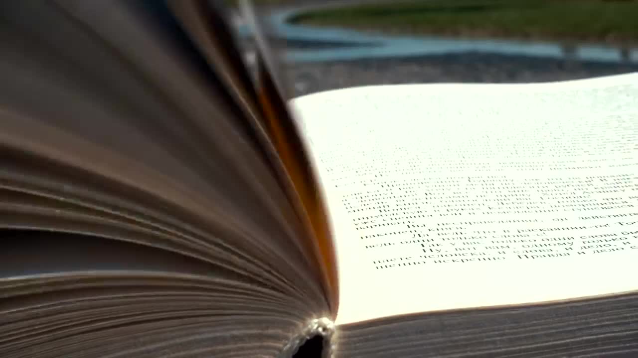 Stock Video Pages Of A Book Moving In The Wind Live Wallpaper - Free Download