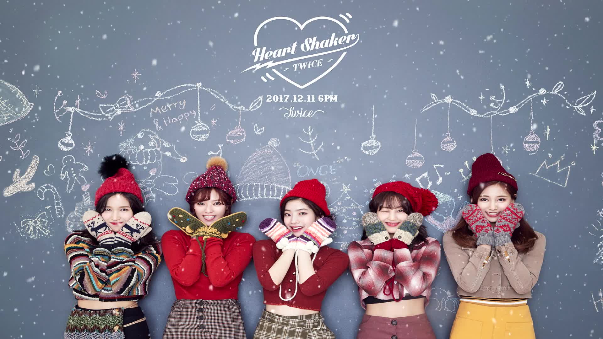 Twice Heart Shaker Live Wallpaper - Free Download
