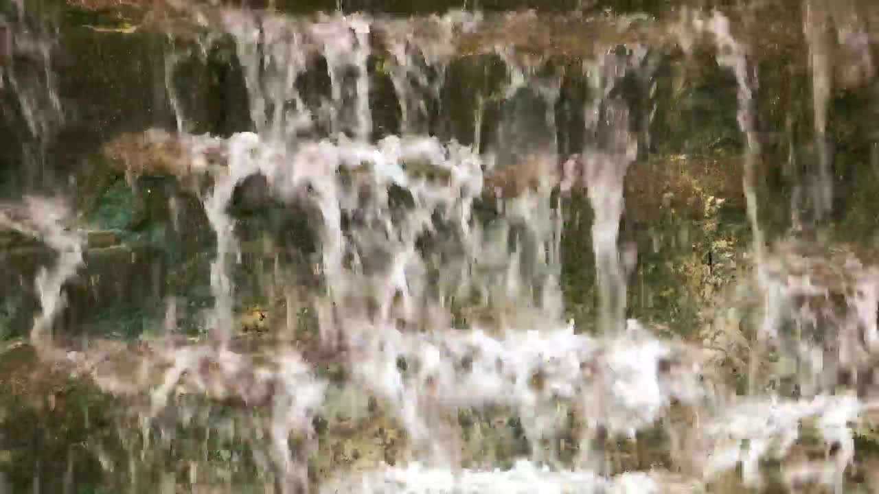 Stock Footage Waterfall On Stone Steps Live Wallpaper - Free Download