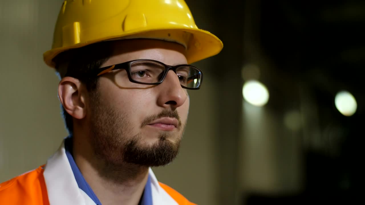 Free Stock Video Young Construction Worker Eating A Sandwich Live Wallpaper - Free Download