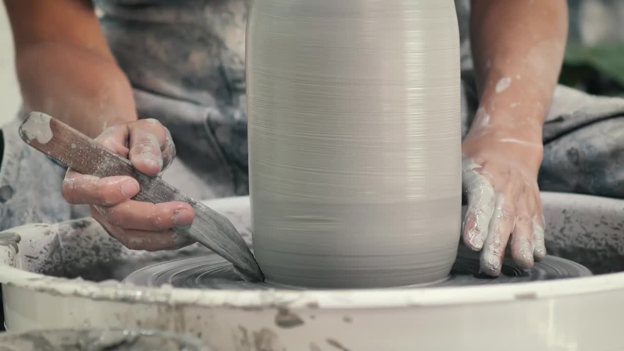 Video Stock Ceramic Artist Wooden Carving Tool Live Wallpaper For PC - Free Download