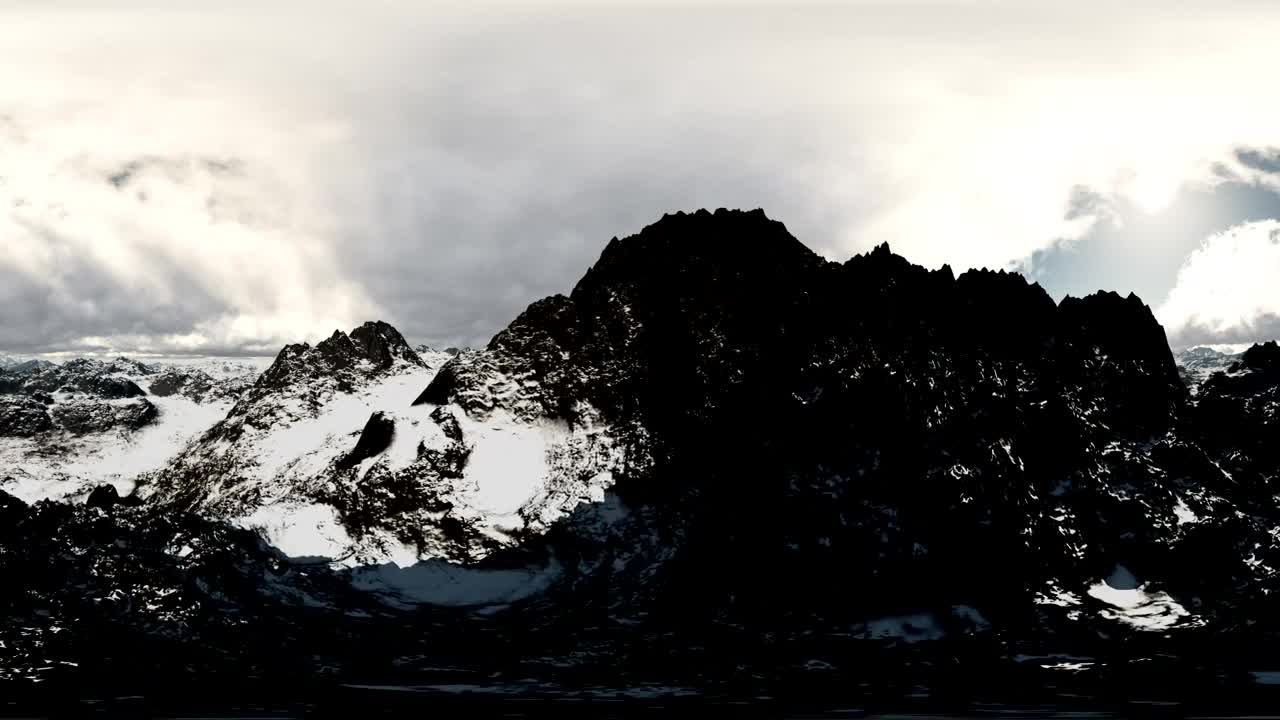 Stock Video Panorama Of Snowy Mountains Live Wallpaper - Free Download