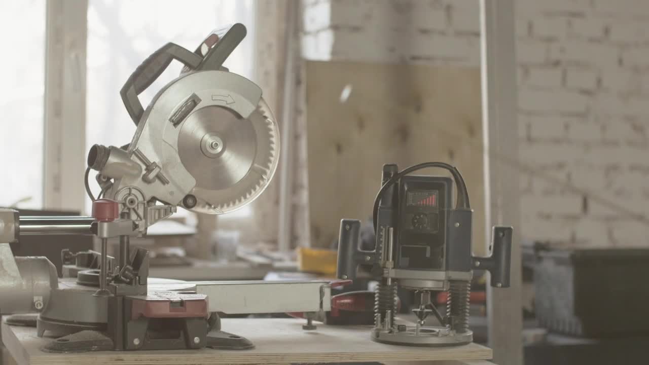 Video Stock Carpenter Measuring Wood In His Shop Live Wallpaper For PC - Free Download