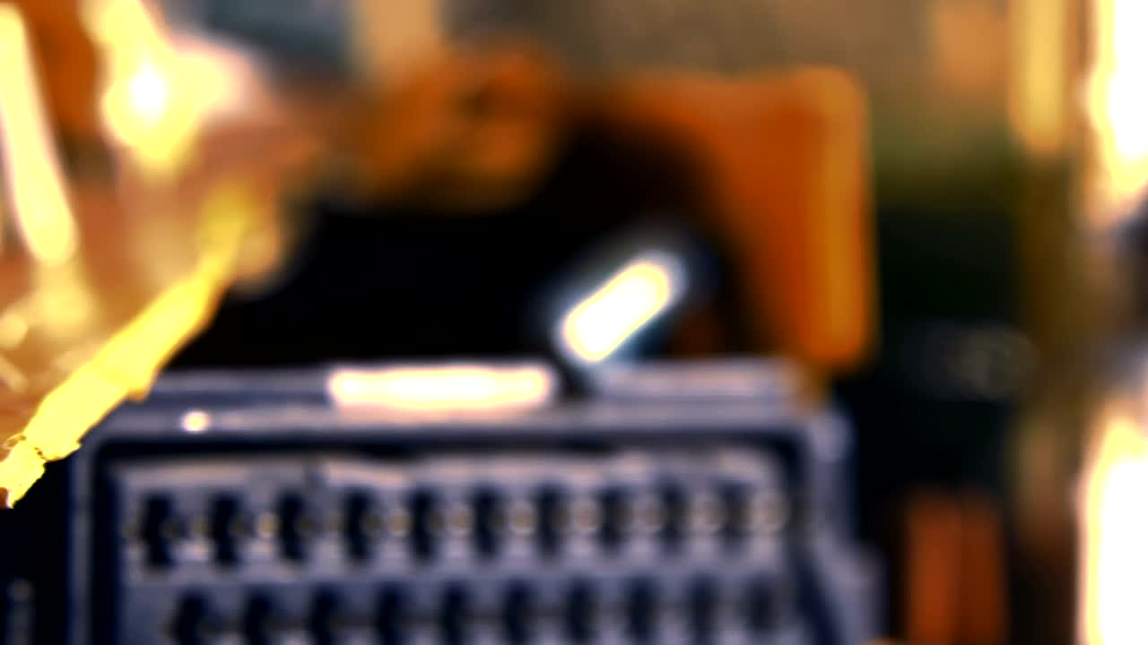 Stock Video Electronic Card Of A Pc In Detail Live Wallpaper For PC - Free Download