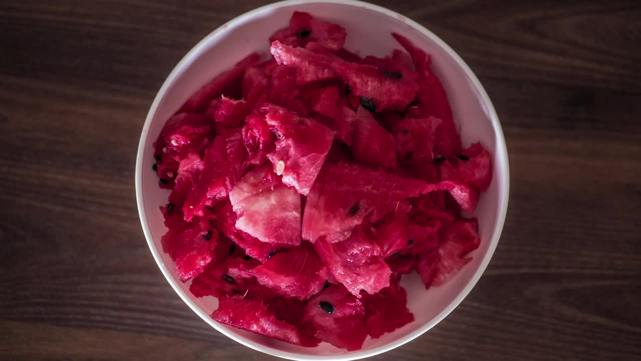 Stock Video Eating A Bowl Of Watermelon Live Wallpaper For PC - Free Download